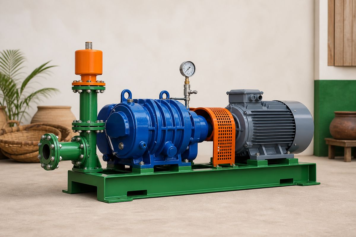 Surpresseur à biogaz — solution biogaz Biomass Energy