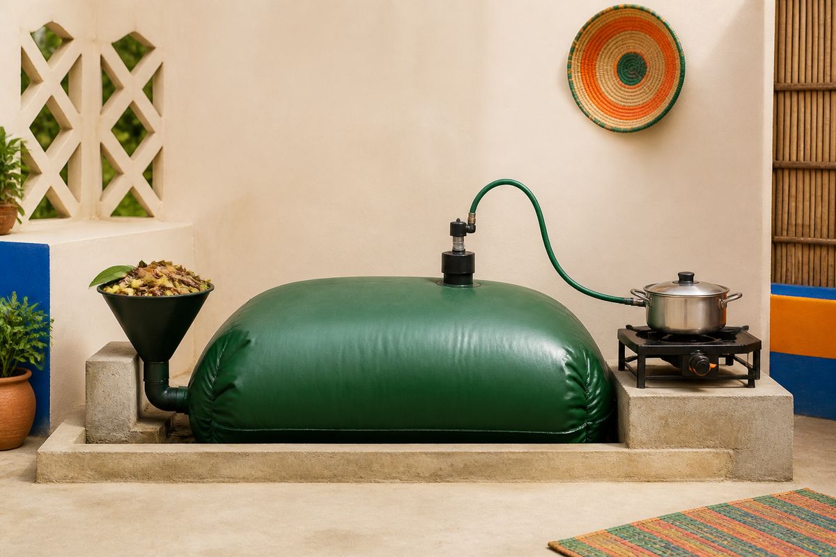 HomeBiogas — solution biogaz Biomass Energy