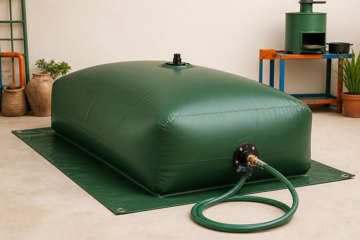 Sac de stockage biogaz — solution biogaz Biomass Energy